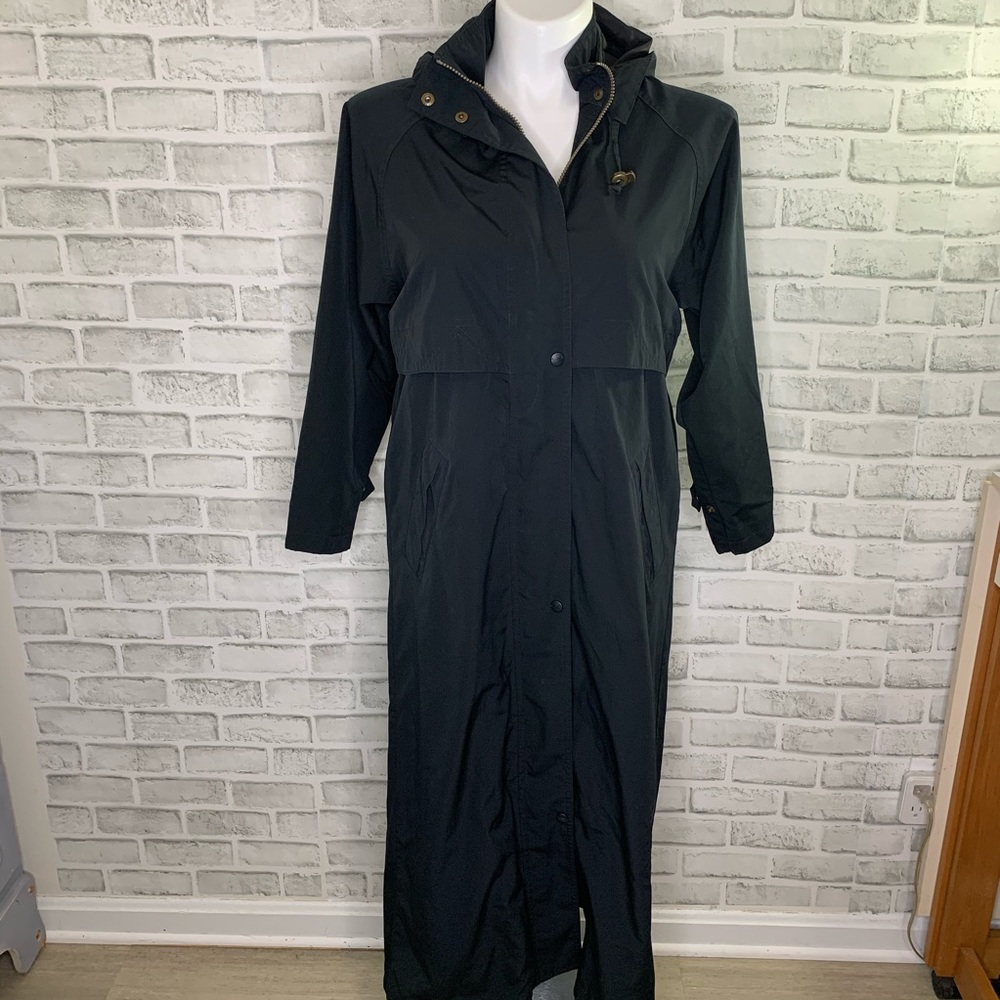 LL BEAN Long Trench Coat